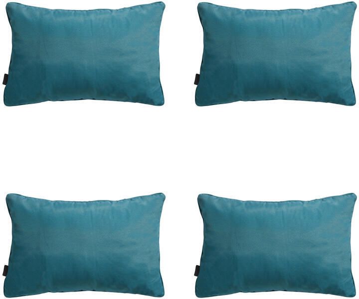 Madison Sierkussen Panama sea blue Ca. 40x60 cm Set van 4