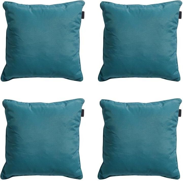 Madison Sierkussen Panama sea blue Ca. 60x60 cm Set van 4