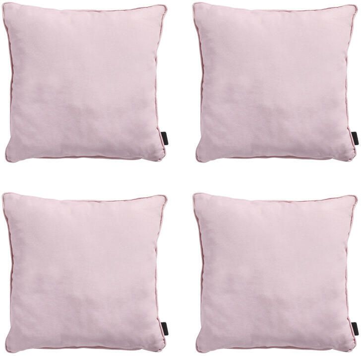 Madison Sierkussen Panama soft pink Ca. 45x45 cm Set van 4
