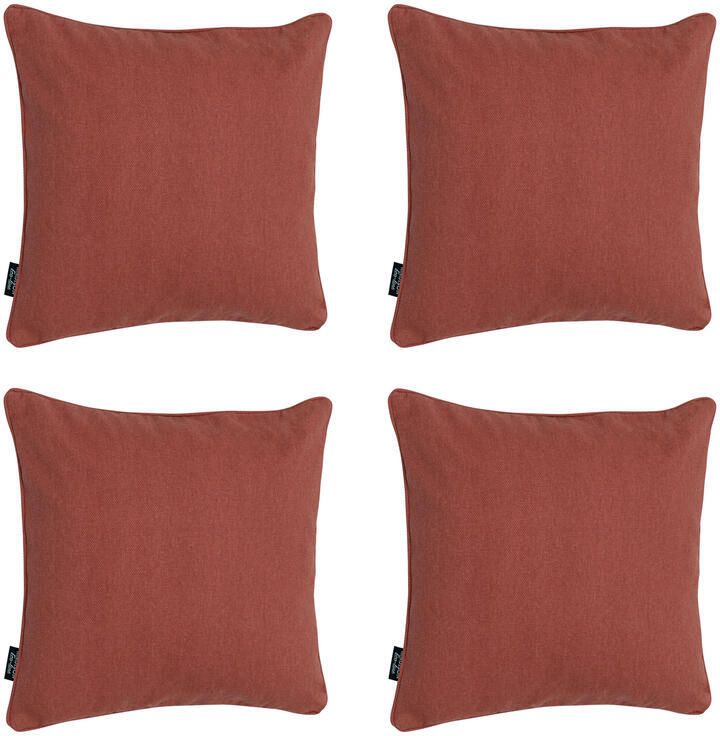 Madison Sierkussen Terra canvas eco+ Ca. 50x50 cm Set van 4