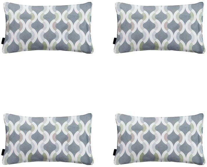Madison Sierkussen Trivia grey Ca. 30x50 cm Set van 4
