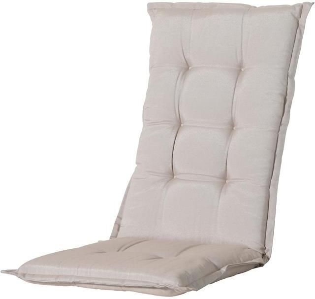 Madison Tuinkussens Hoge Rug Panama Linnen 123x50 Grijs