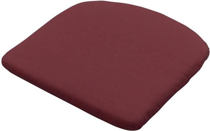 Madison Zitkussen Panama bordeaux 46x48 Rood
