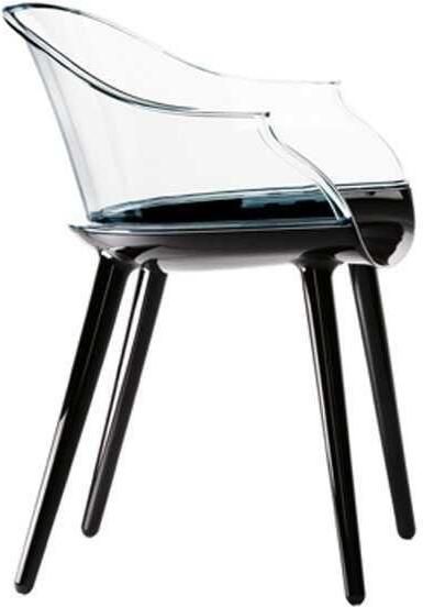 Magis Cyborg stoel Transparant zwart
