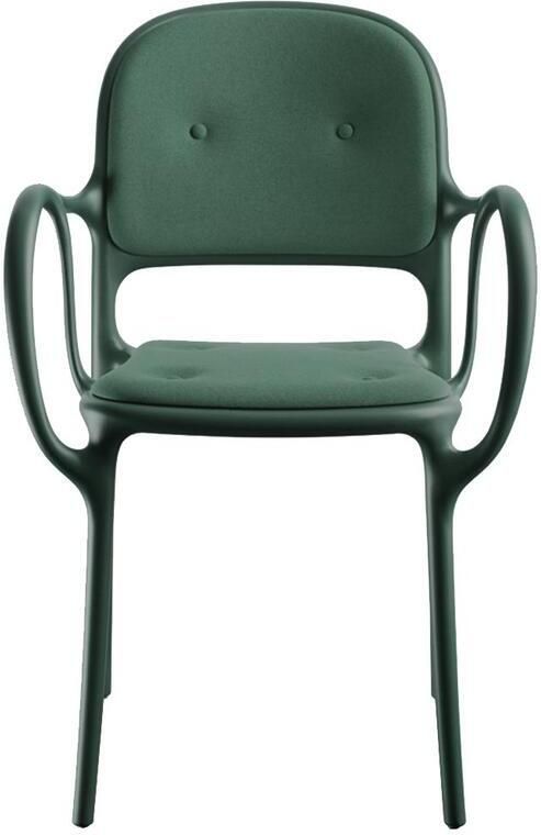 Magis Milà gestoffeerde stoel donkergroen