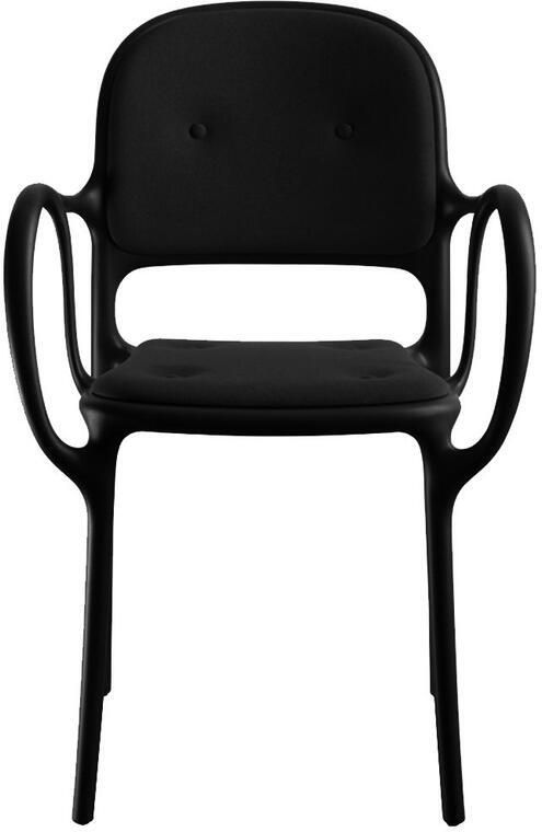 Magis Milà gestoffeerde stoel zwart