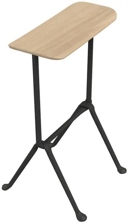 Magis Officina barkruk H65 antraciet|naturel