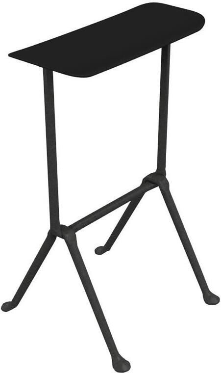 Magis Officina barkruk H65 polypropylene antraciet|zwart