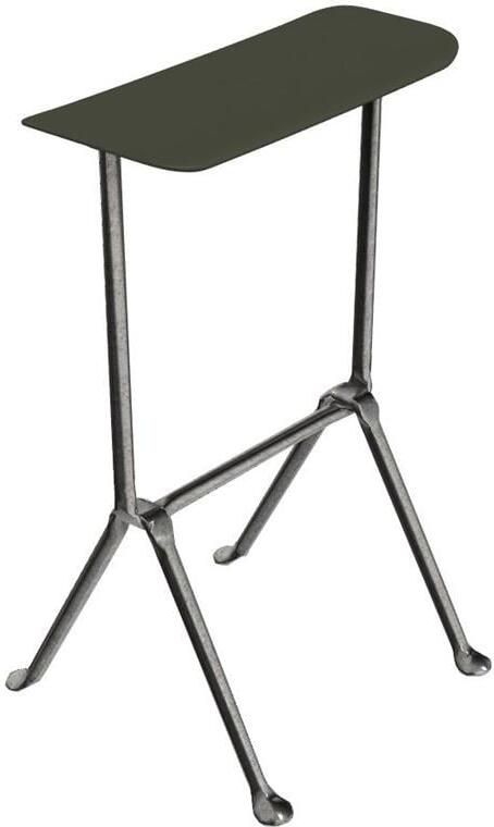 Magis Officina barkruk H65 polypropylene zink|donkergroen