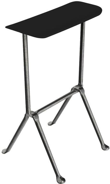 Magis Officina barkruk H65 polypropylene zink|zwart