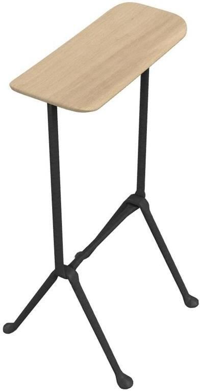 Magis Officina barkruk H75 antraciet|naturel