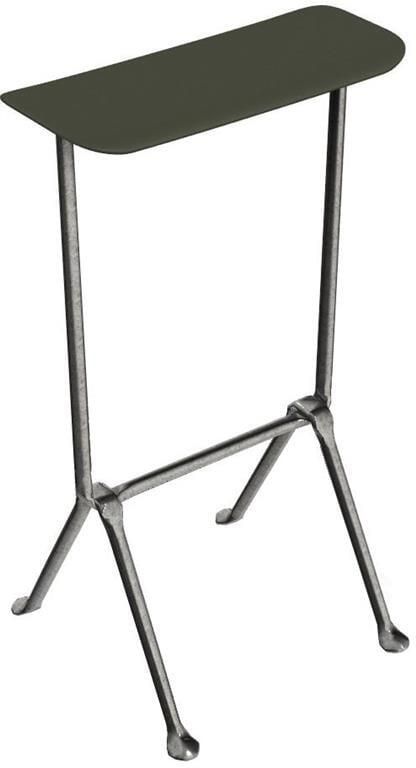 Magis Officina barkruk H75 polypropylene zink|donkergroen