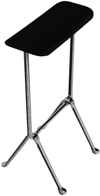 Magis Officina barkruk H75 zink|zwart