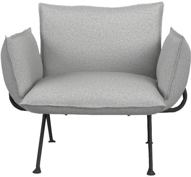 Magis Officina fauteuil gestoffeerd divina melange lichtgrijs 121