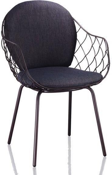 Magis Piña Armchair tuinstoel met rugkussen bruin