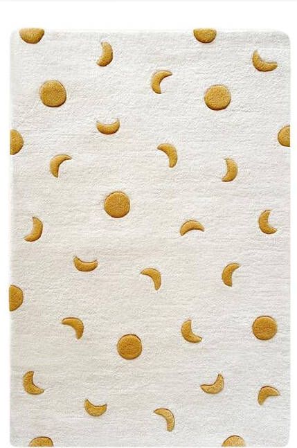 Maison Deux Vloerkleed Manen Gold S 80 x 120 cm