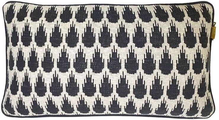 Malagoon Botanic Sierkussen 35 x 60 cm Antraciet