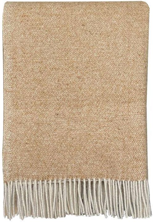 Malagoon Double Faced Plaid Camel Beige