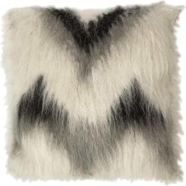 Malagoon 100% Wol Sierkussen Zig Zag