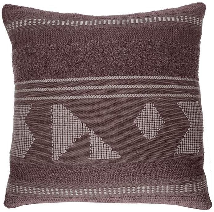 Malagoon Crafty Sierkussen 50 x 50 cm Kastanje