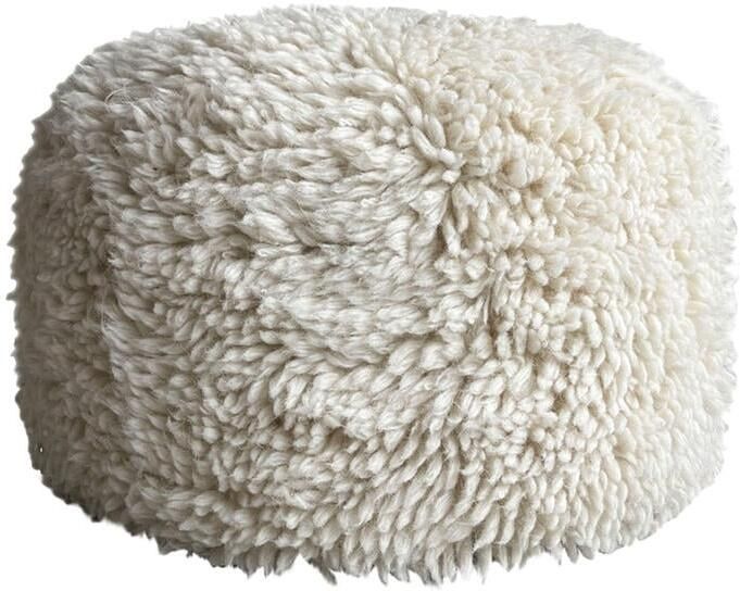 Malagoon Eboya Poef Medium Off-White