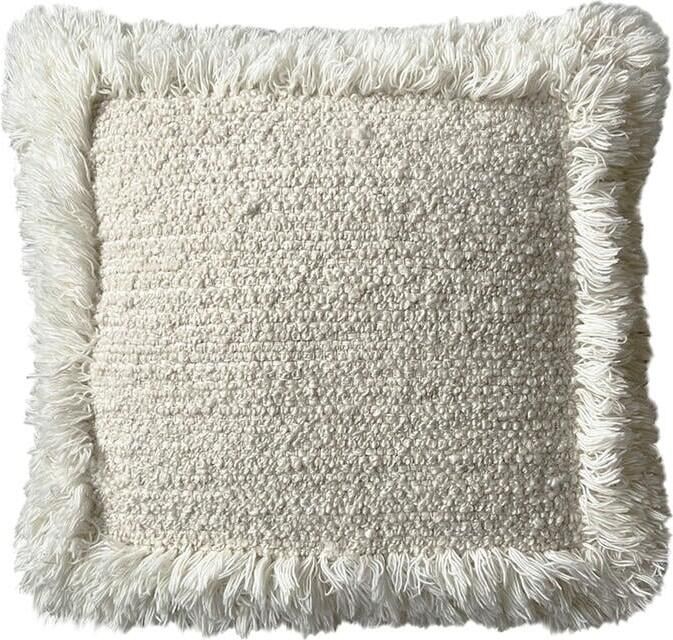 Malagoon Eboya Sierkussen 50 x 50 cm Off-White