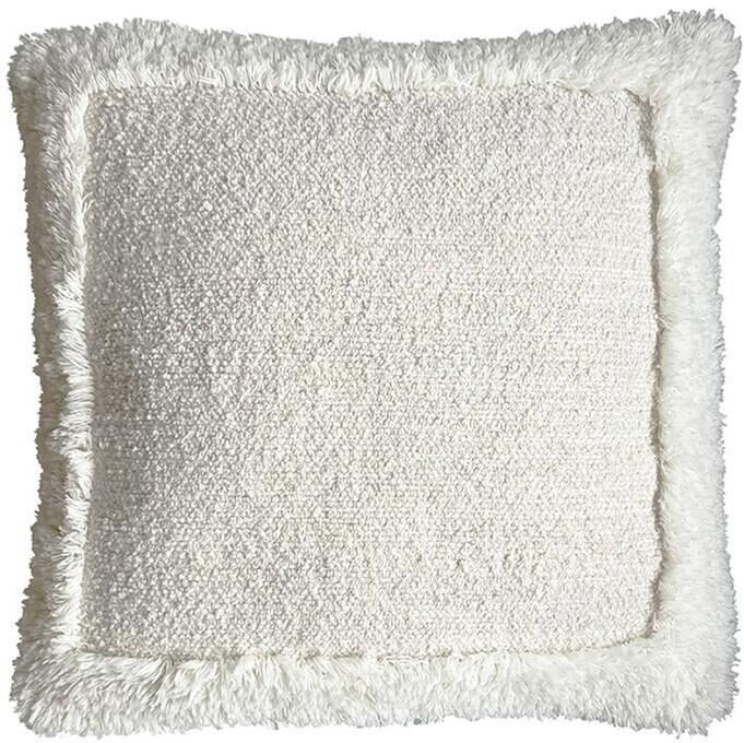 Malagoon Eboya Sierkussen 90 x 90 cm Off-White
