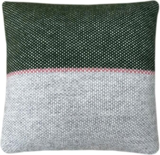 Malagoon Festivity Wool Sierkussen 45 x 45 cm Dawn Green