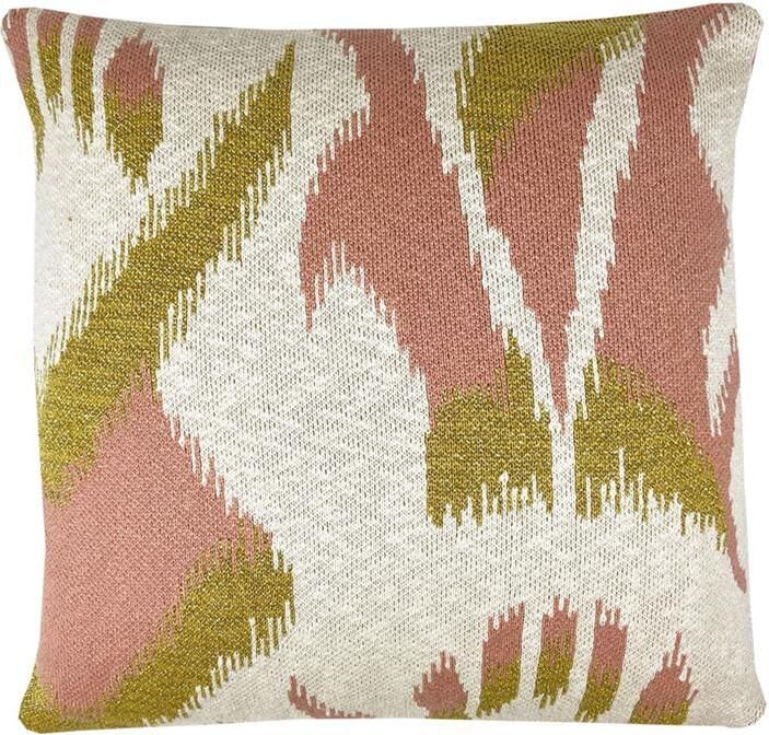 Malagoon Ikat Sierkussen 50 x 50 cm Roze