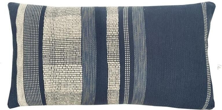 Malagoon Midnightblue Sierkussen 35 x 60 cm Misty Blue