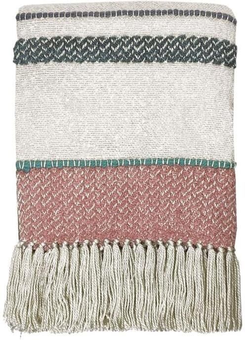 Malagoon Multicolor Bouclé Plaid Pastel