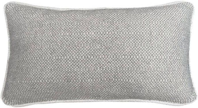 Malagoon Recycled Wool Sierkussen Natural Grey