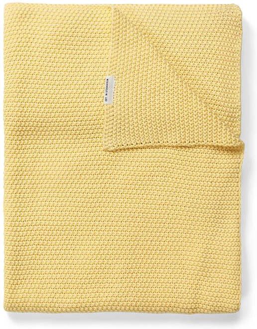 Marc O'Polo Nordic knit Plaid Pale Yellow 130 x 170 cm - Foto 1