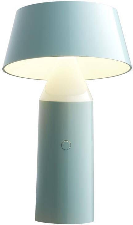 Marset Bicoca tafellamp LED oplaadbaar lichtblauw - Foto 1