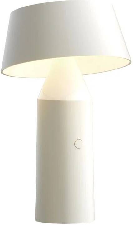 Marset Bicoca tafellamp LED oplaadbaar off-white