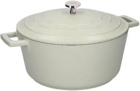 MasterClass Braadpan Gietaluminium 28 cm 5 L Mint Groen