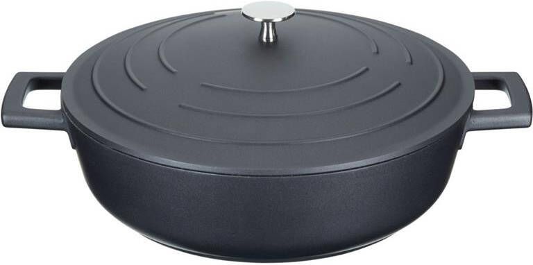 MasterClass Braadpan Laag 28cm 4 Liter Gietaluminium