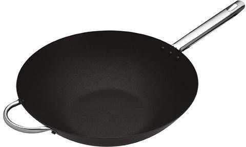 MasterClass Carbonstalen wok 35 5 cm Professional