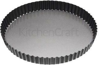 MasterClass Ronde geribbelde bakvorm met losse bodem 28 cm Master