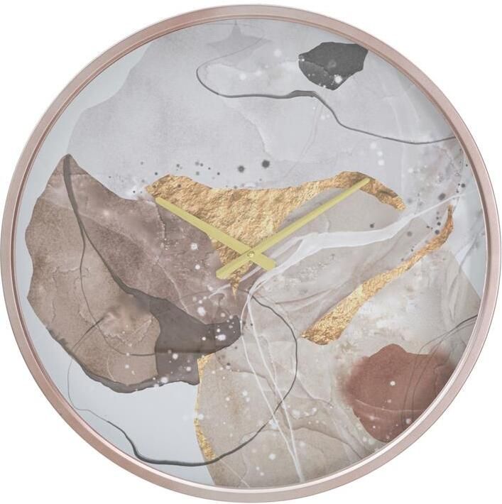 Mauro Ferretti Art Wandklok in veelkleurig metaal