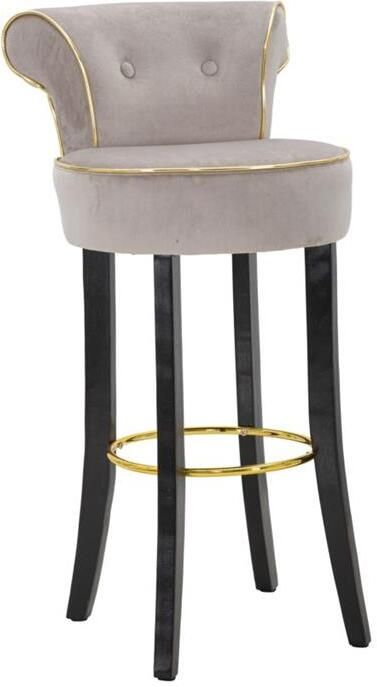 Mauro Ferretti Luxy barkruk grijs