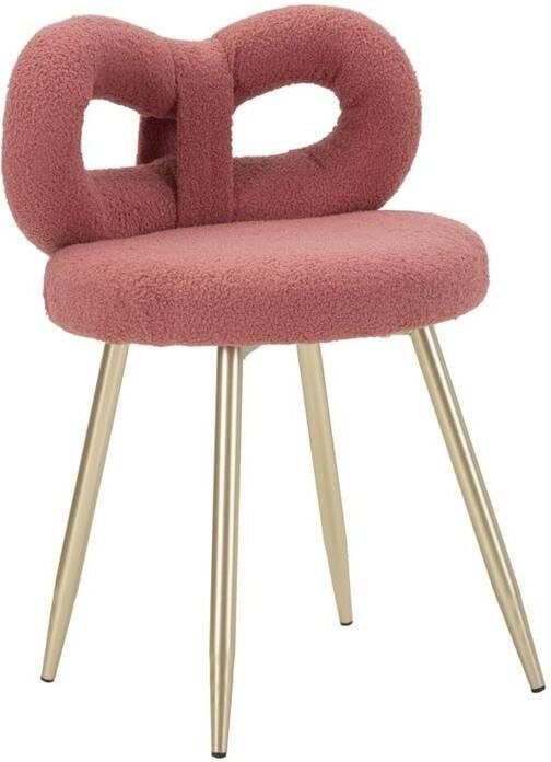 Mauro Ferretti Mini roze teddy stoel ø 40x67 cm