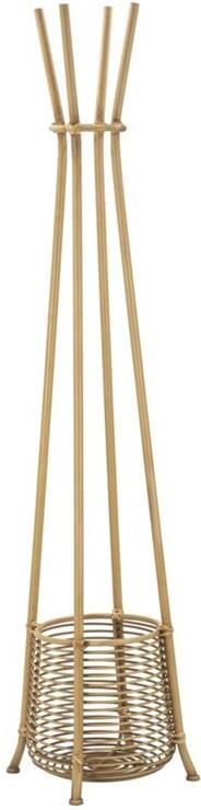 Mauro Ferretti Panama Vachtrek met paraplubak in bruin metaal