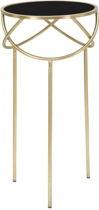 Mauro Ferretti Ring Ronde tafel in goud metaal met 3 poten