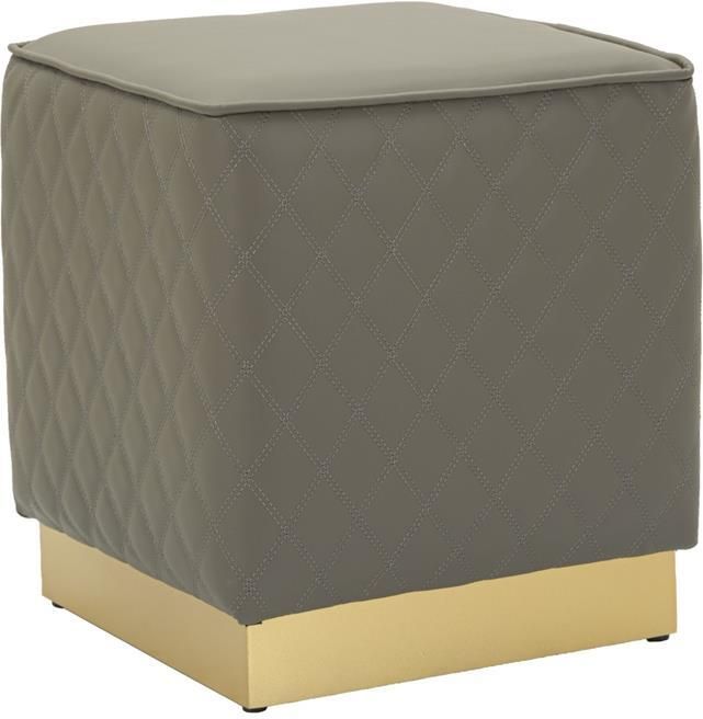 Mauro Ferretti Sharon Grijze vierkante trek in kunstleer