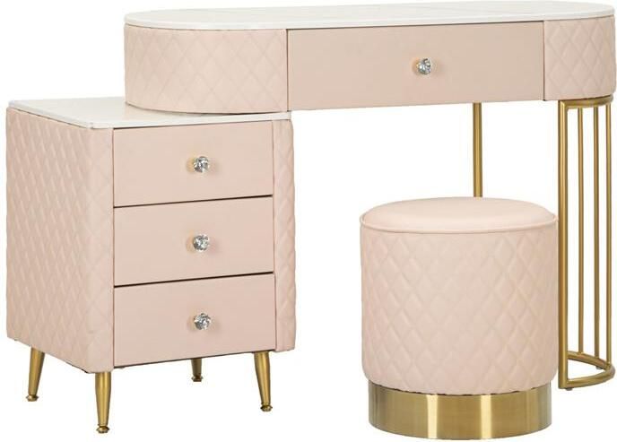 Mauro Ferretti Sharon Imitatie lederen dressing met poef