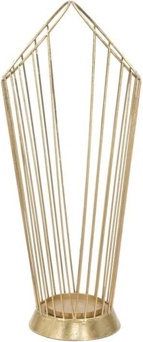 Mauro Ferretti Stick Lineaire paraplubak in goud metaal