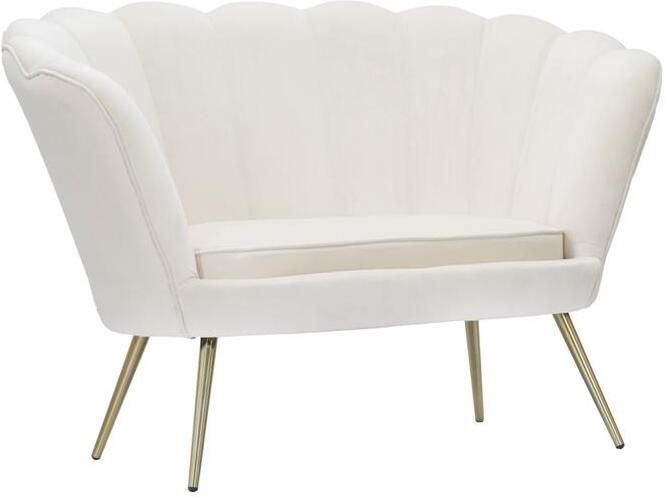 Mauro Ferretti Vienna 2-zitsbank in beige stof