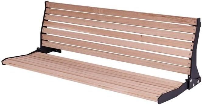 MaximaVida opklapbare gevelbank Jordaan met rugleuning 150 cm