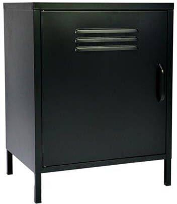 MaximaVida metalen lockerkastje Finn 52 x 40 x 67 cm zwart - Foto 2